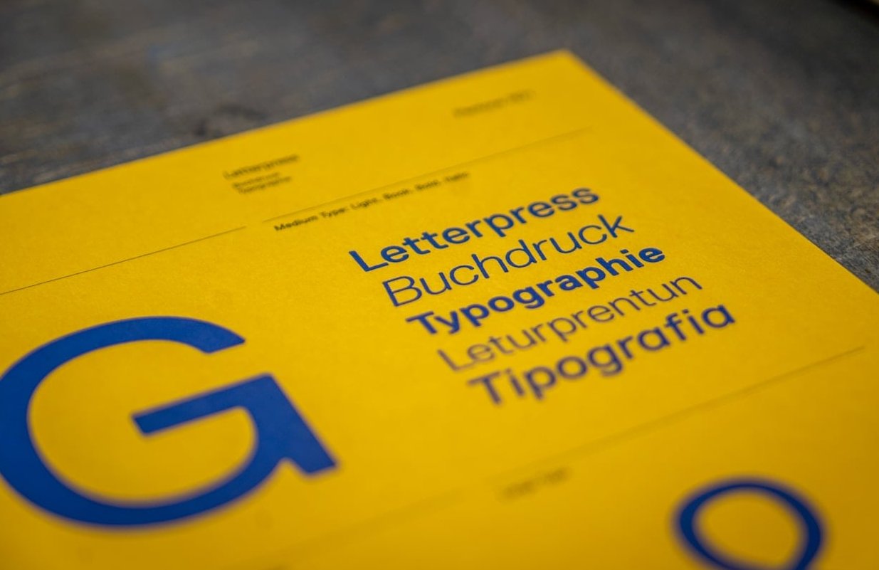 medical typography