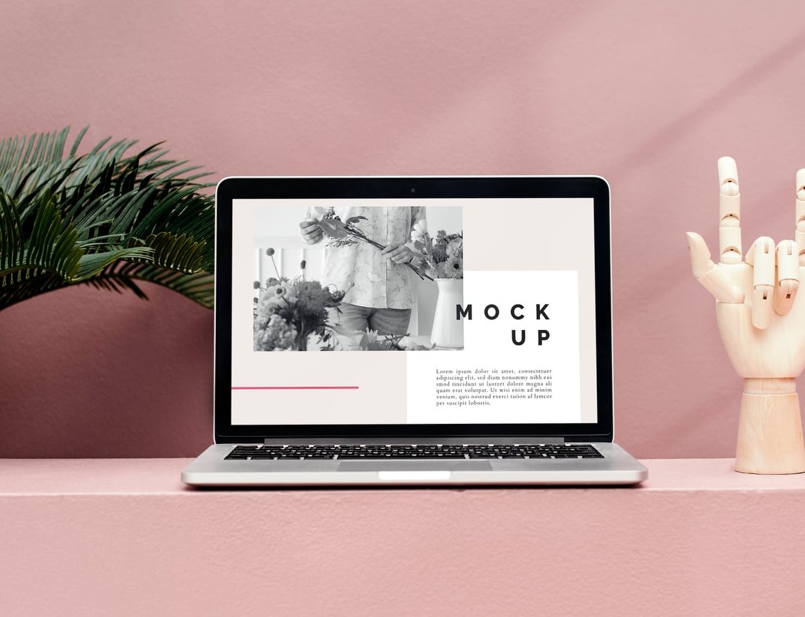 typography on screen
